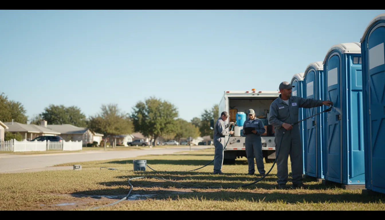 Long-Term Portable Toilet Rental in Bark River, MI near me